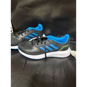 Adidas Duramo 10 Mens Running Shoes Black Blue Lime GX3533 Size 7 US NO BOX